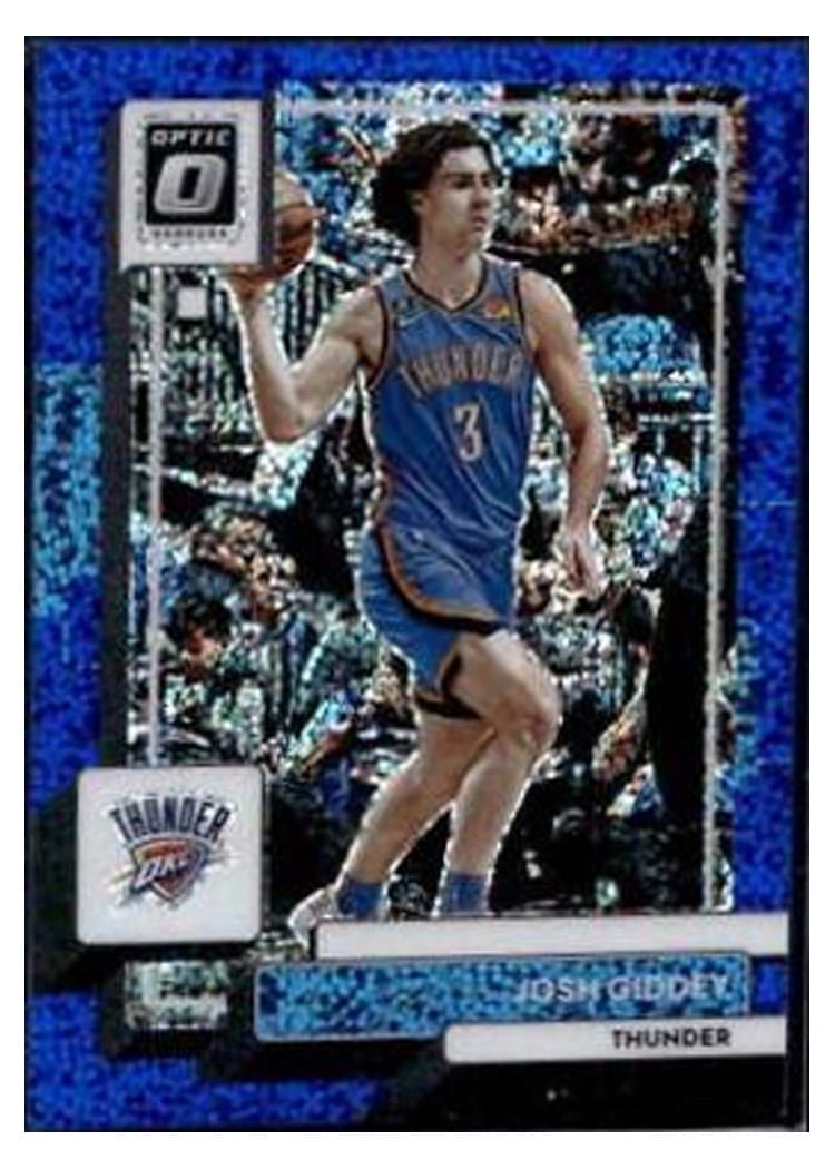 2022-23 Donruss Optic Base Set Josh Giddey #43 card
