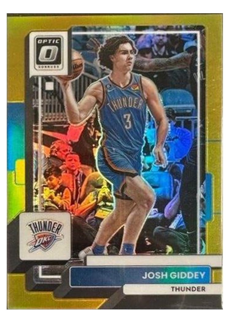 2022-23 Donruss Optic Base Set Josh Giddey #43 card