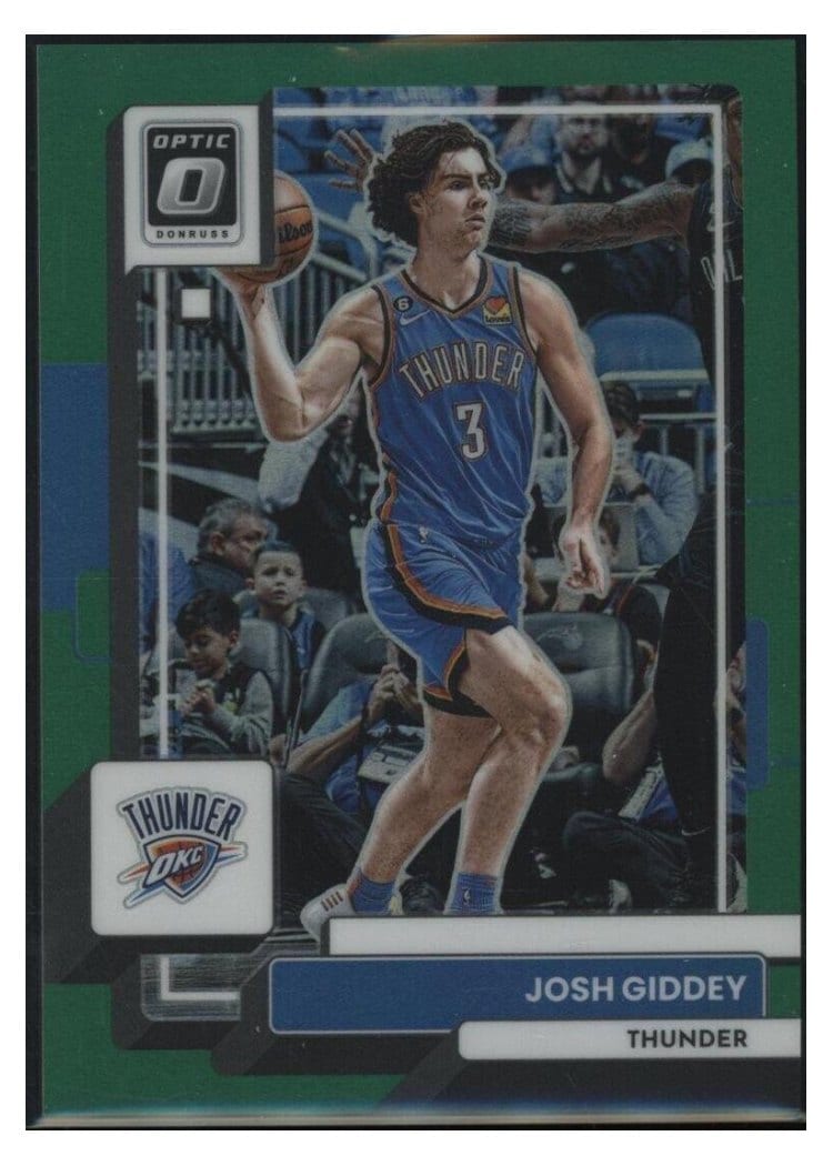 2022-23 Donruss Optic Base Set Josh Giddey #43 card