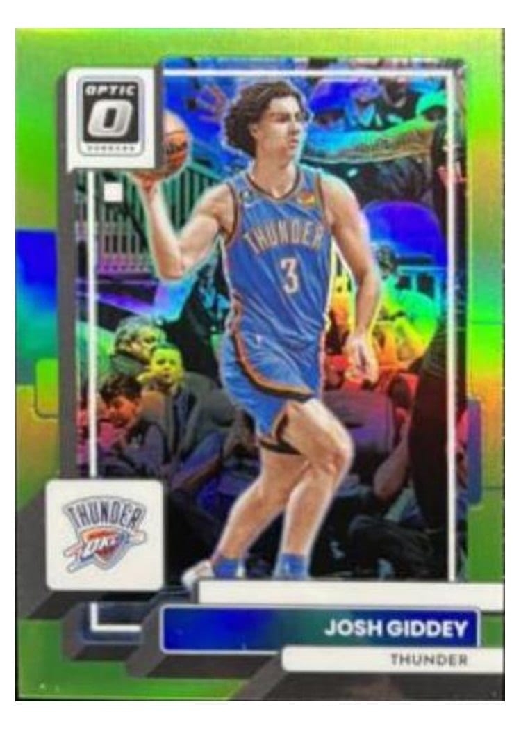 2022-23 Donruss Optic Base Set Josh Giddey #43 card