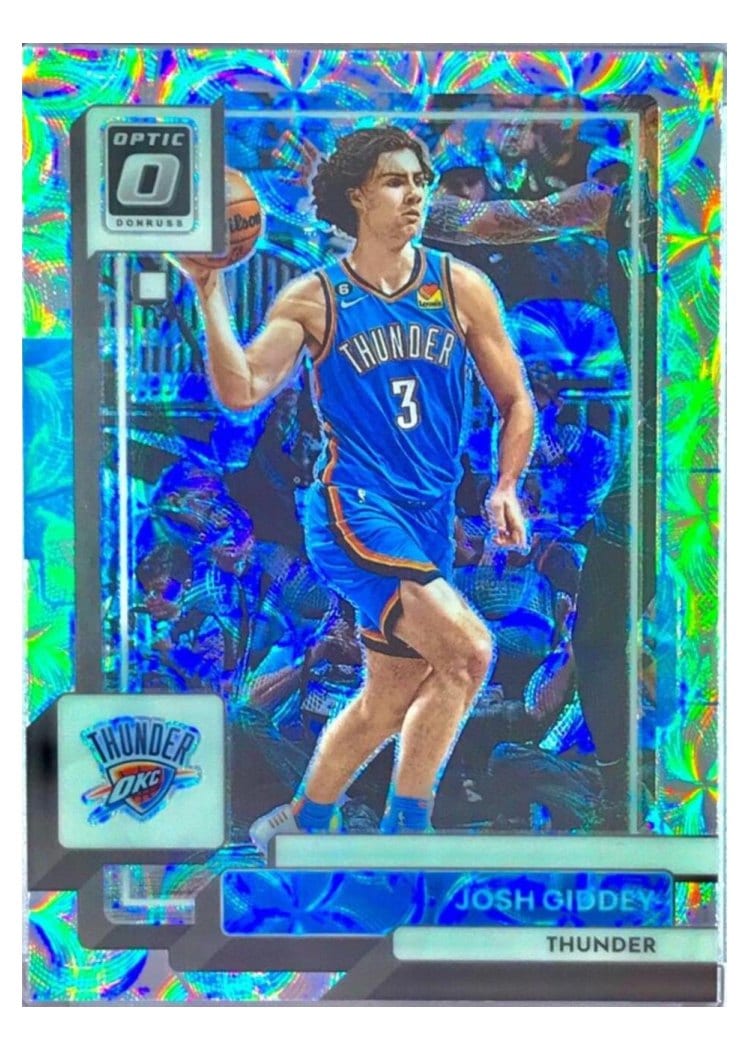 2022-23 Donruss Optic Base Set Josh Giddey #43 card