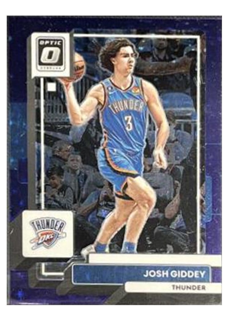 2022-23 Donruss Optic Base Set Josh Giddey #43 card