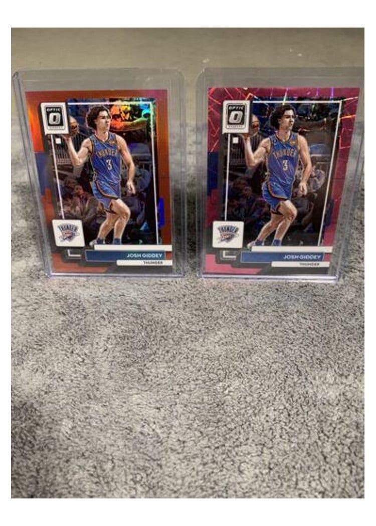 2022-23 Donruss Optic Base Set Josh Giddey #43 card