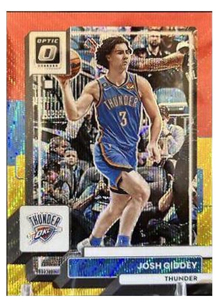 2022-23 Donruss Optic Base Set Josh Giddey #43 card