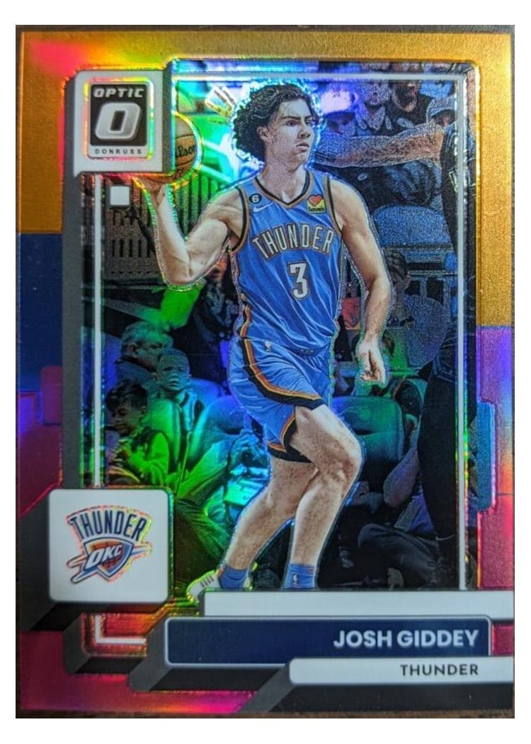 2022-23 Donruss Optic Base Set Josh Giddey #43 card