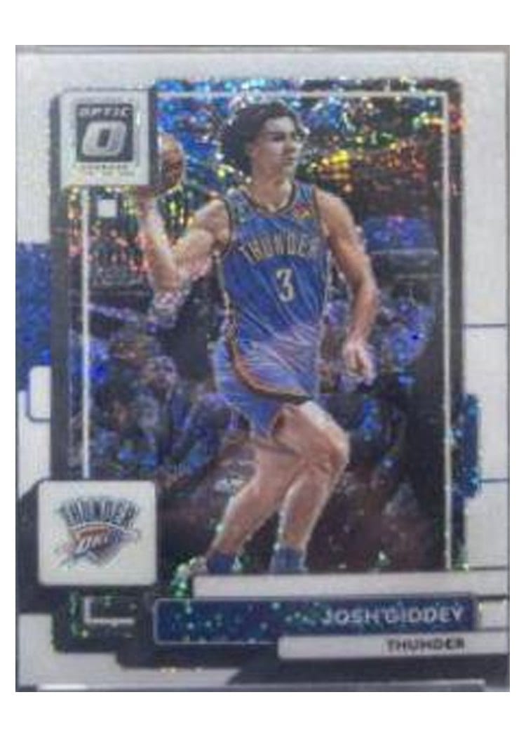2022-23 Donruss Optic Base Set Josh Giddey #43 card
