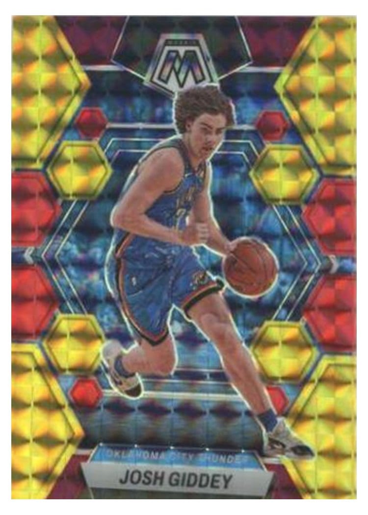 2022-23 Panini Mosaic Base Set Josh Giddey #129 card