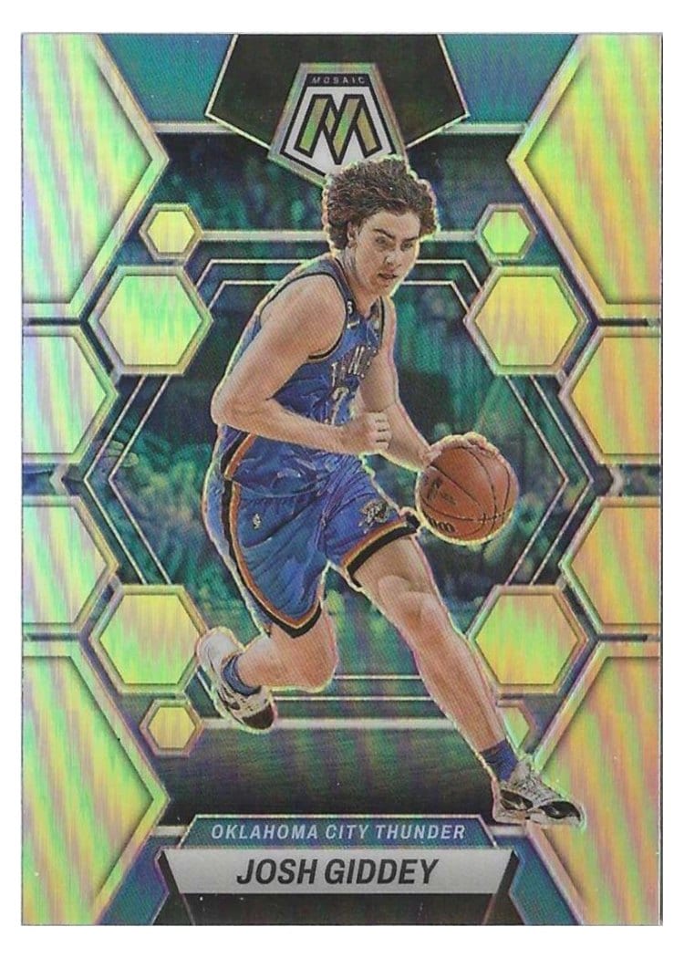 2022-23 Panini Mosaic Base Set Josh Giddey #129 card