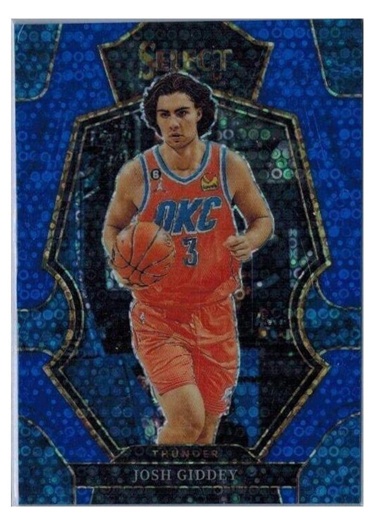 2022-23 Panini Select Base Set Josh Giddey #160 card