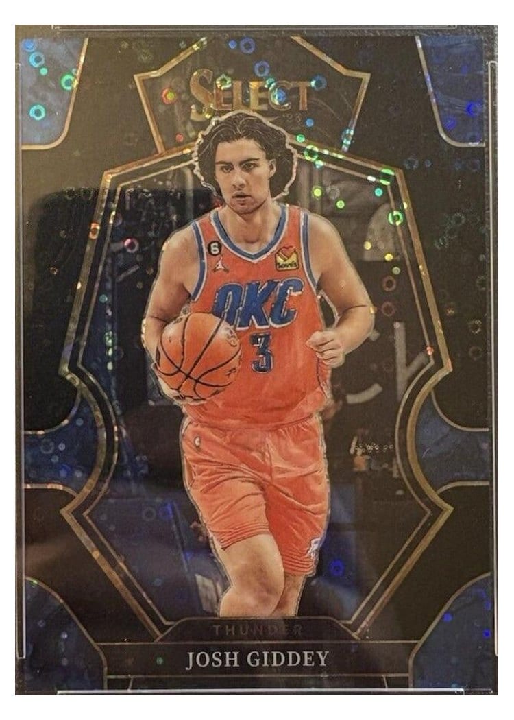 2022-23 Panini Select Base Set Josh Giddey #160 card