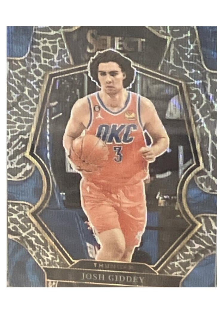 2022-23 Panini Select Base Set Josh Giddey #160 card
