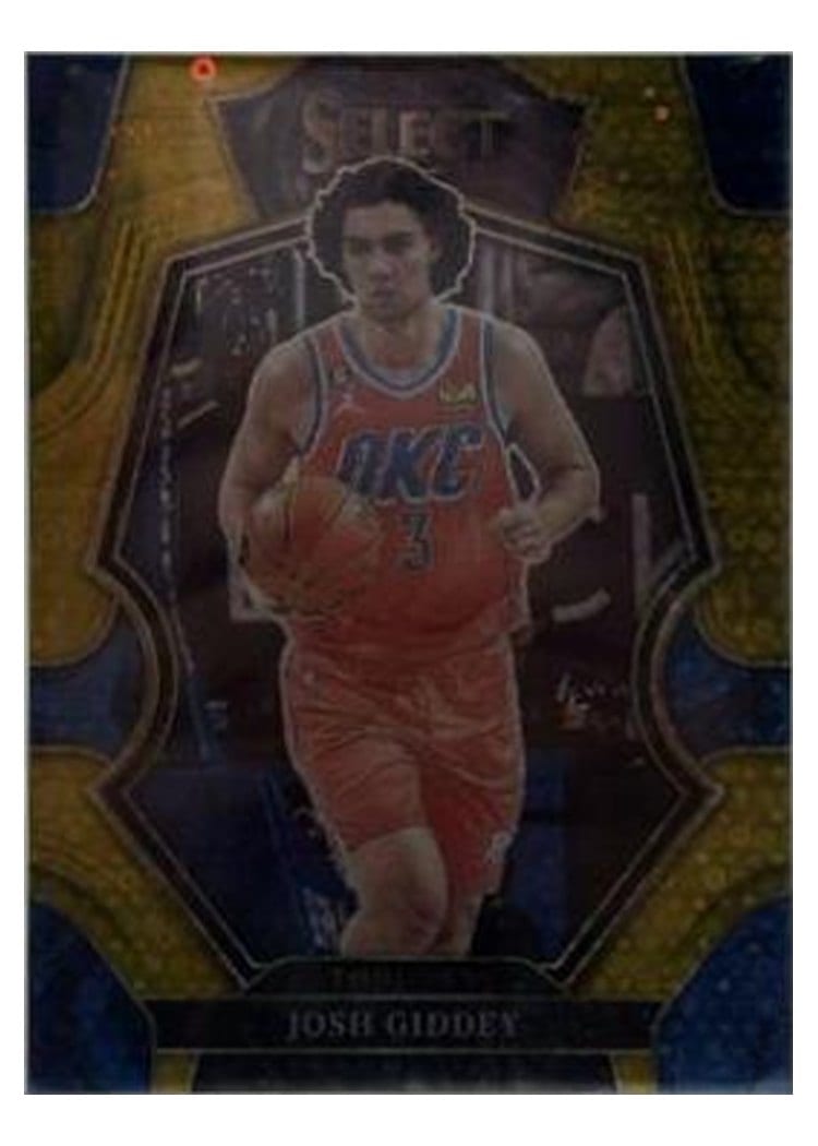 2022-23 Panini Select Base Set Josh Giddey #160 card