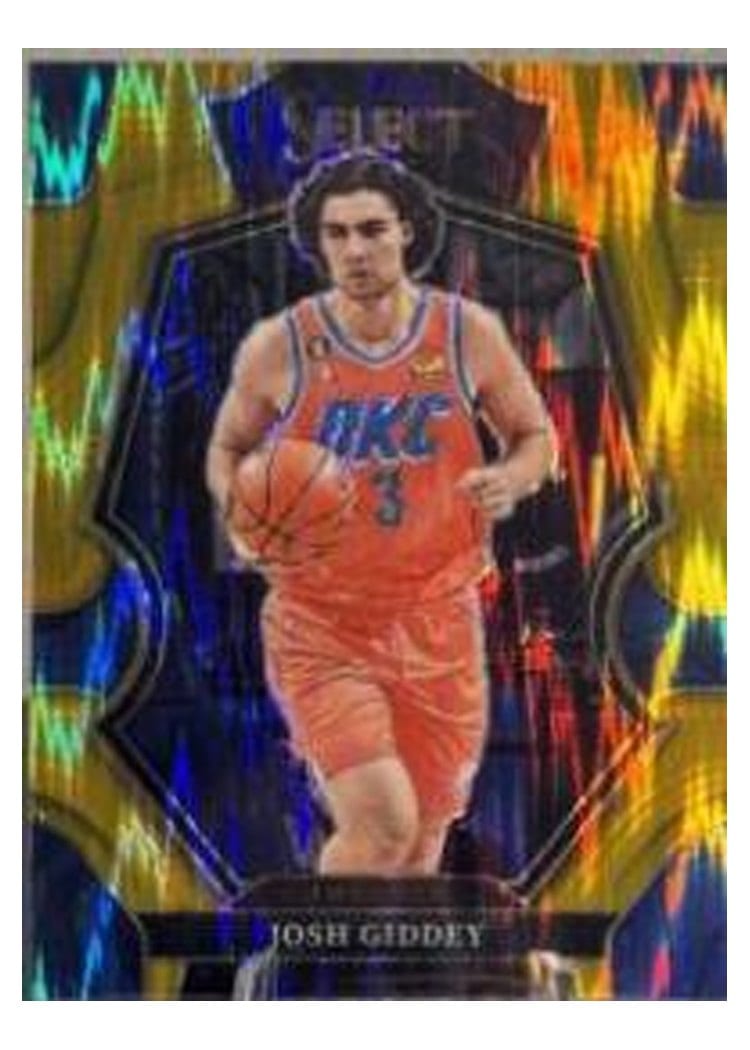 2022-23 Panini Select Base Set Josh Giddey #160 card