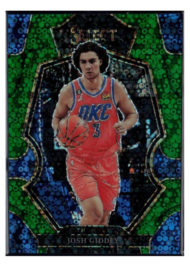 2022-23 Panini Select Base Set Josh Giddey #160 card