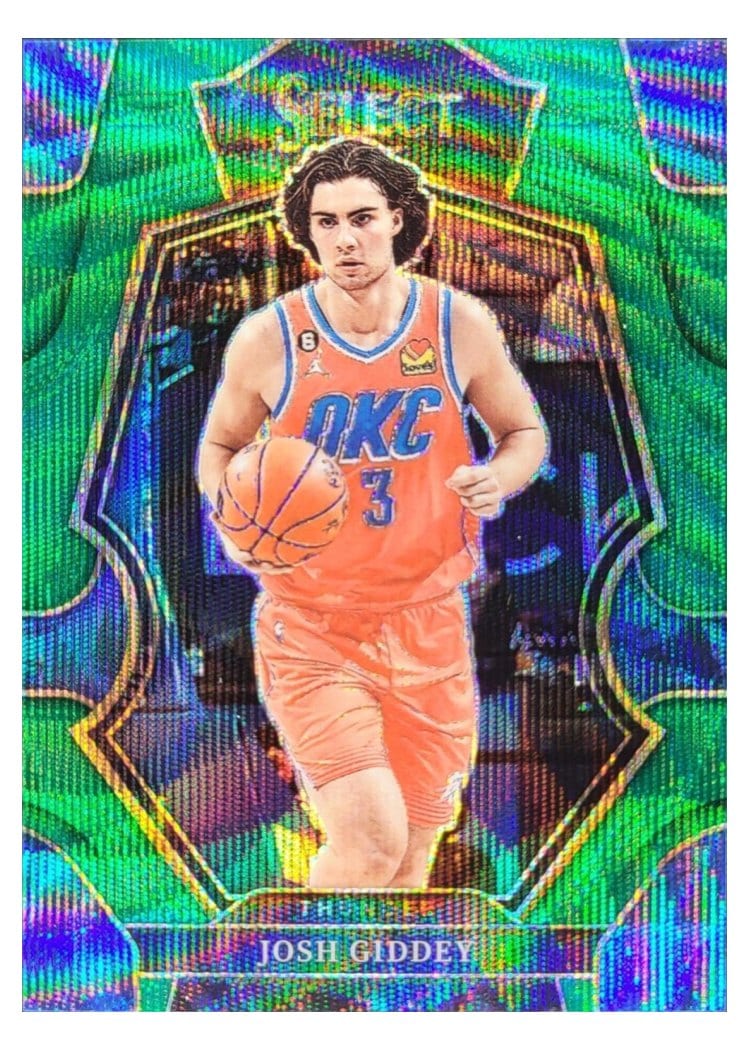 2022-23 Panini Select Base Set Josh Giddey #160 card