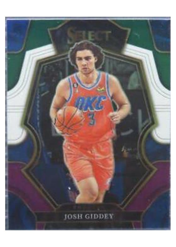 2022-23 Panini Select Base Set Josh Giddey #160 card