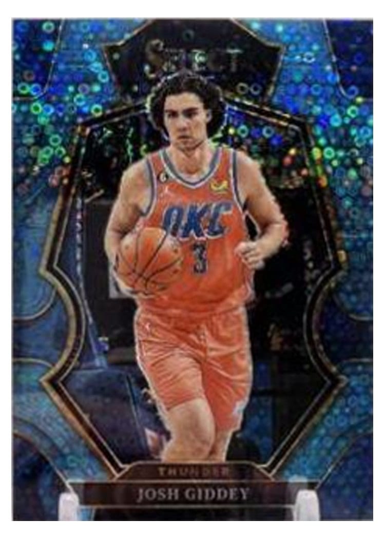 2022-23 Panini Select Base Set Josh Giddey #160 card