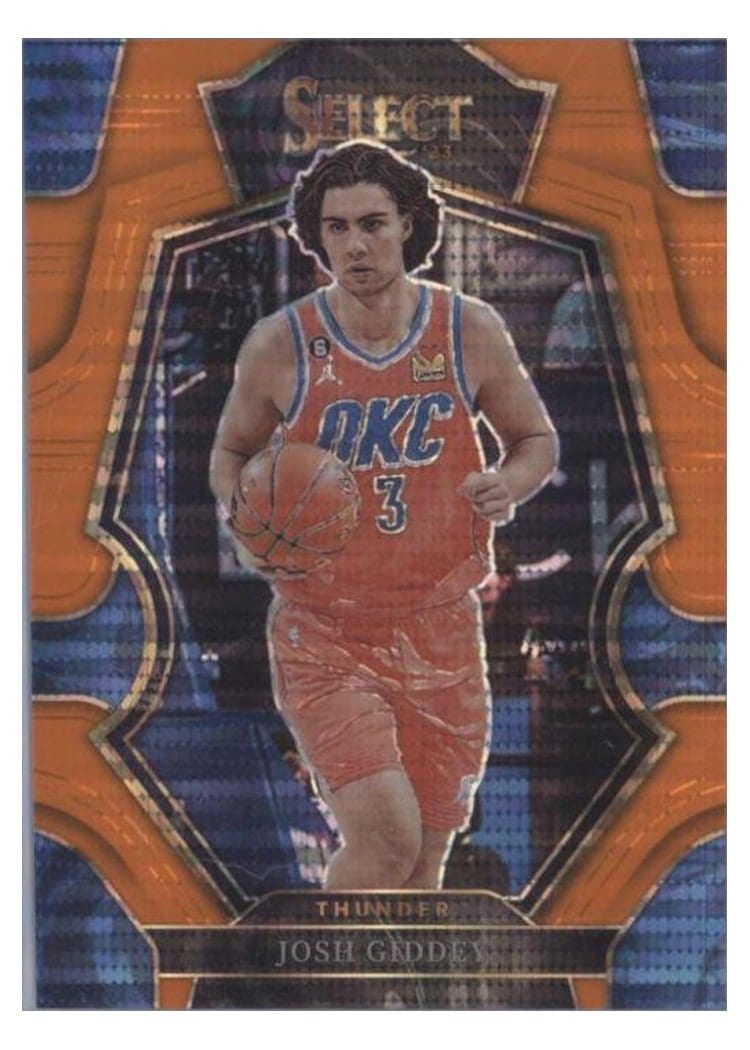 2022-23 Panini Select Base Set Josh Giddey #160 card