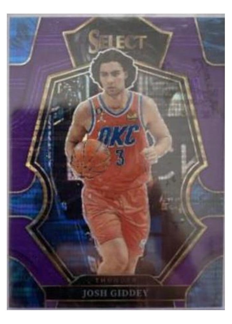2022-23 Panini Select Base Set Josh Giddey #160 card