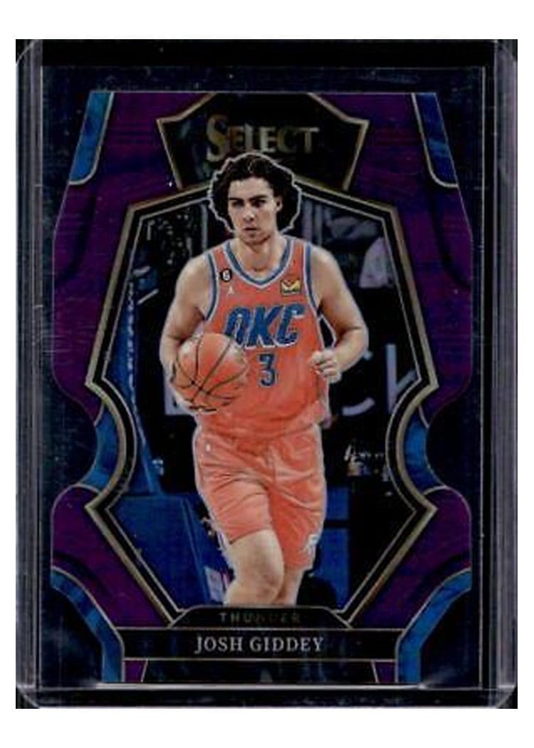2022-23 Panini Select Base Set Josh Giddey #160 card