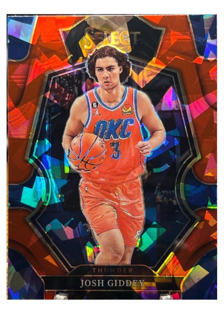 2022-23 Panini Select Base Set Josh Giddey #160 card