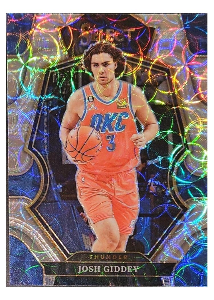 2022-23 Panini Select Base Set Josh Giddey Scope Prizm #160 card