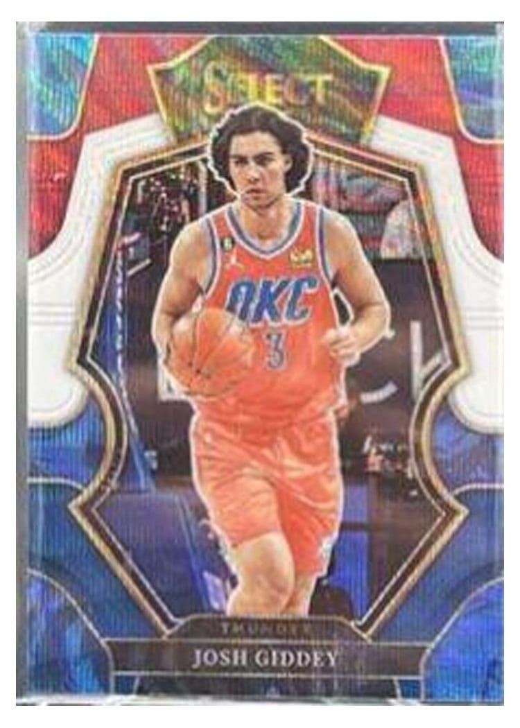 2022-23 Panini Select Base Set Josh Giddey #160 card