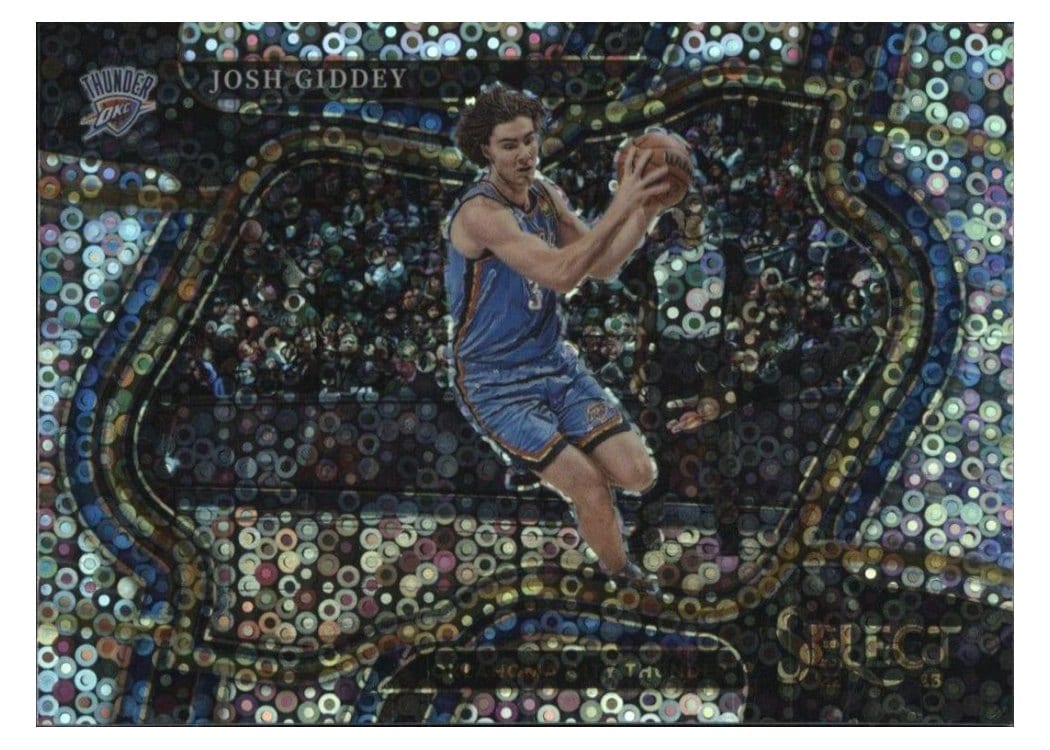 2022-23 Panini Select Base Set Josh Giddey #260 card