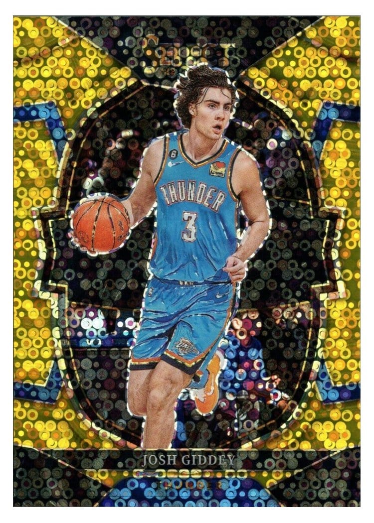 2022-23 Panini Select Base Set Josh Giddey #260 card