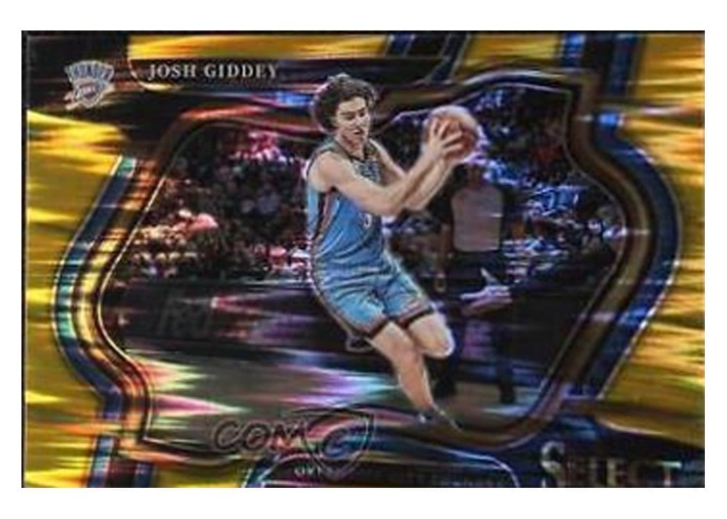 2022-23 Panini Select Base Set Josh Giddey #260 card