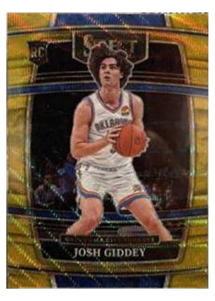 2022-23 Panini Select Base Set Josh Giddey #260 card