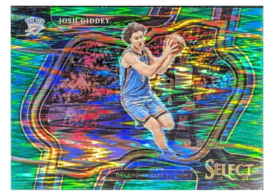 2022-23 Panini Select Base Set Josh Giddey #260 card