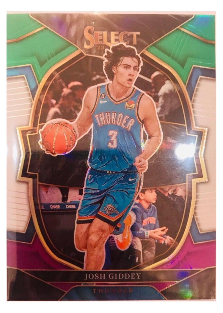 2022-23 Panini Select Base Set Josh Giddey #260 card