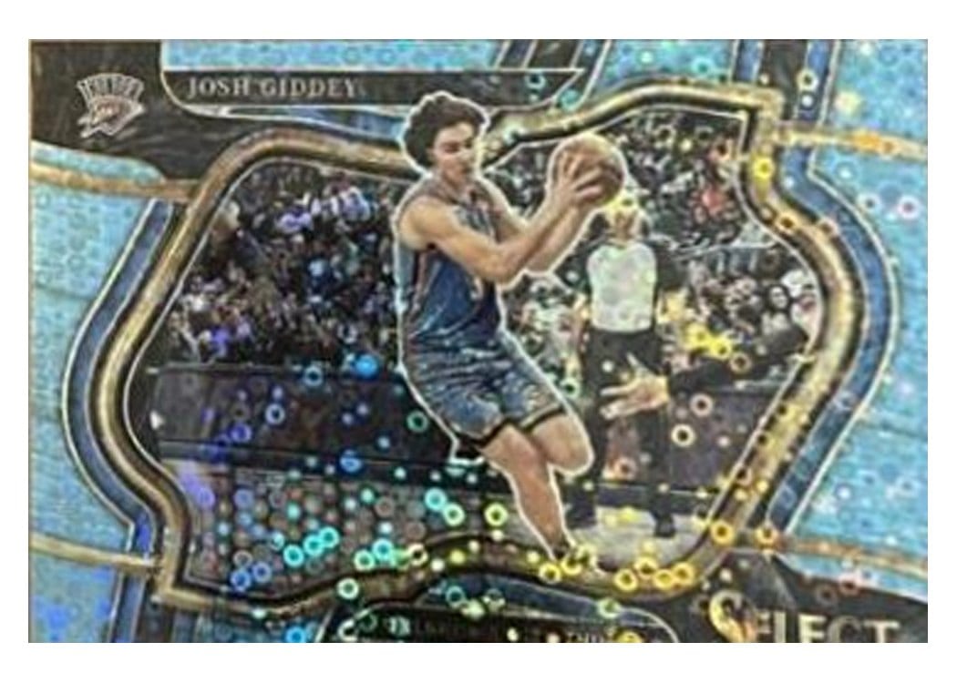 2022-23 Panini Select Base Set Josh Giddey #260 card