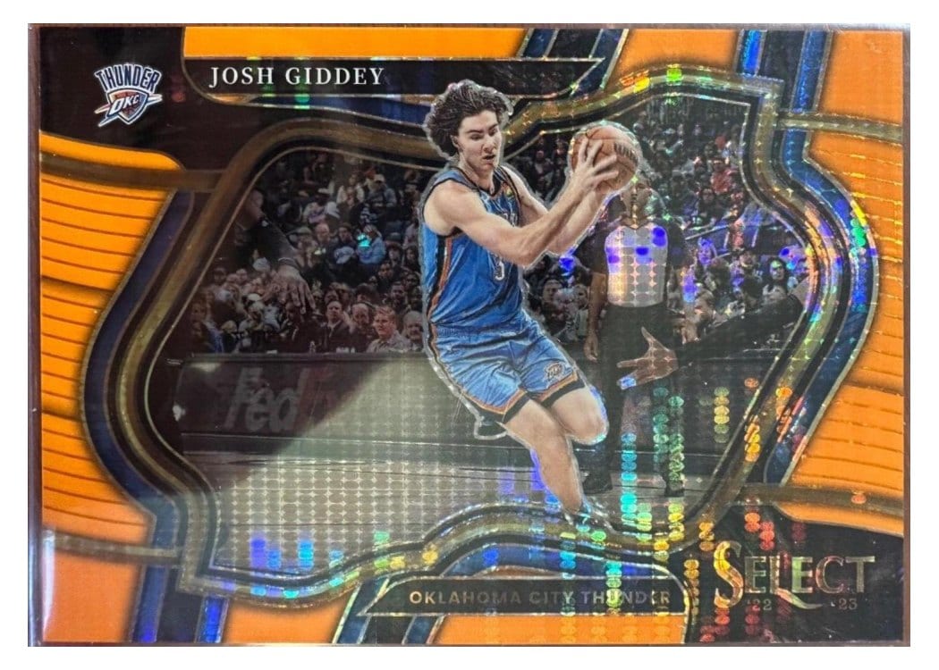 2022-23 Panini Select Base Set Josh Giddey #260 card