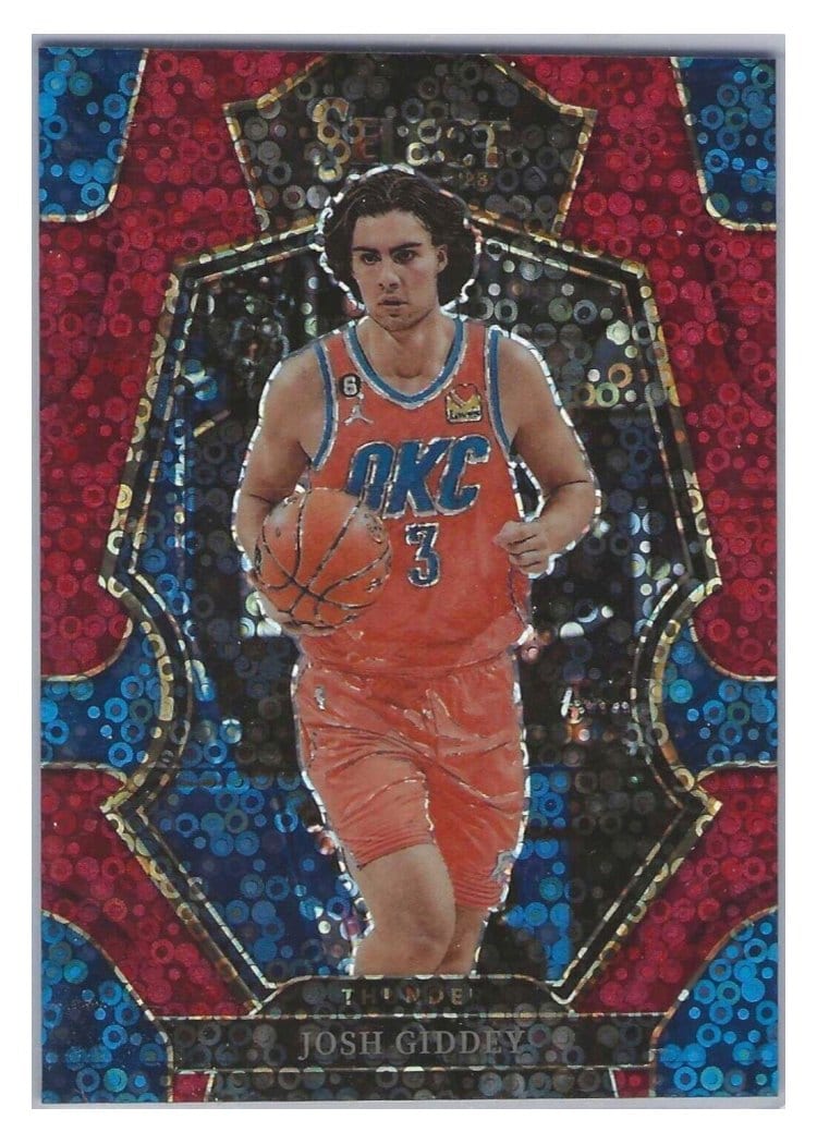 2022-23 Panini Select Base Set Josh Giddey #260 card