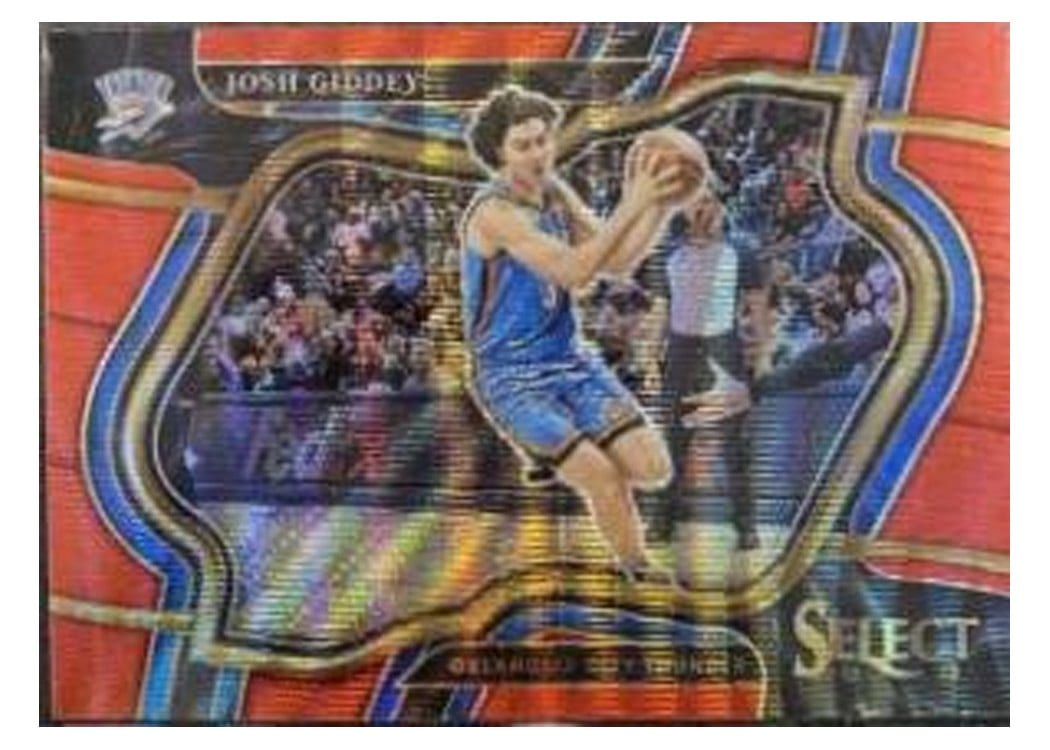 2022-23 Panini Select Base Set Josh Giddey #260 card