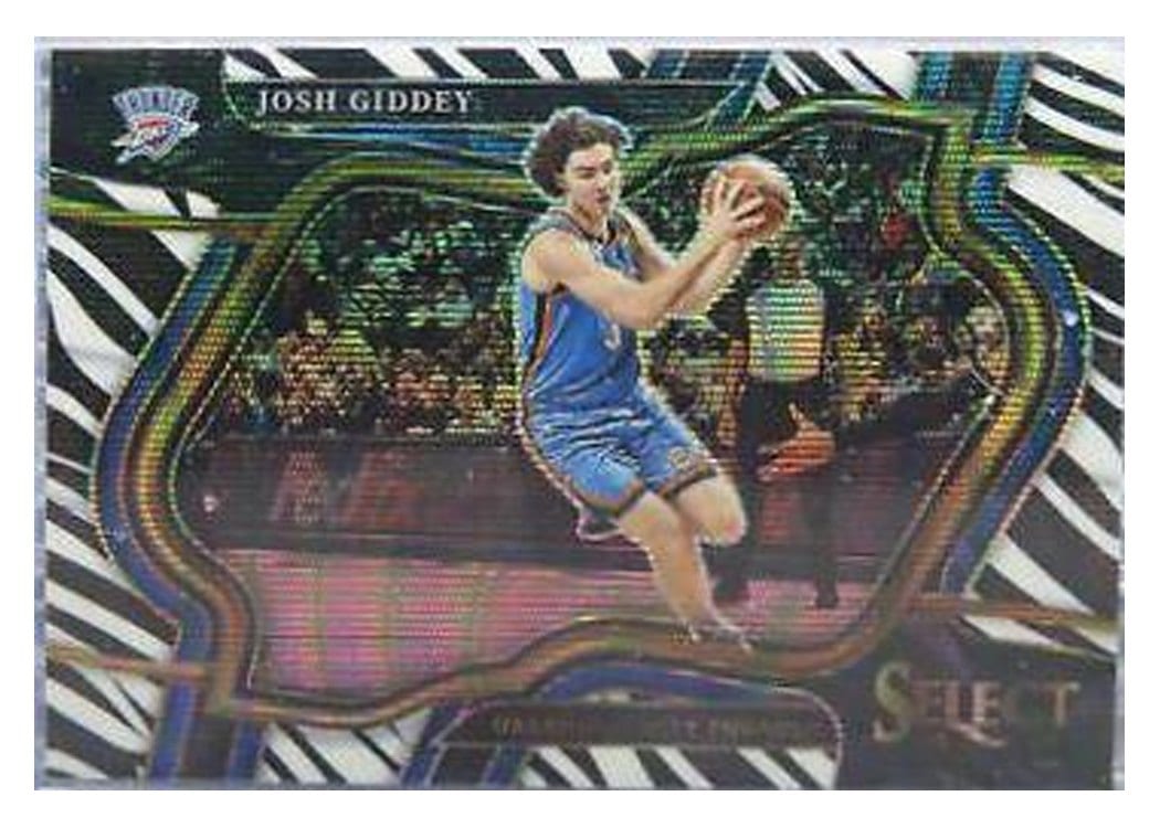 2022-23 Panini Select Base Set Josh Giddey #260 card