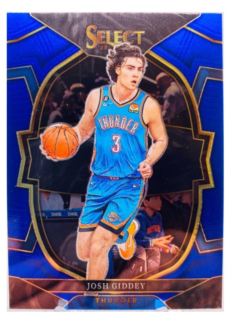 2022-23 Panini Select Base Set Josh Giddey #60 card
