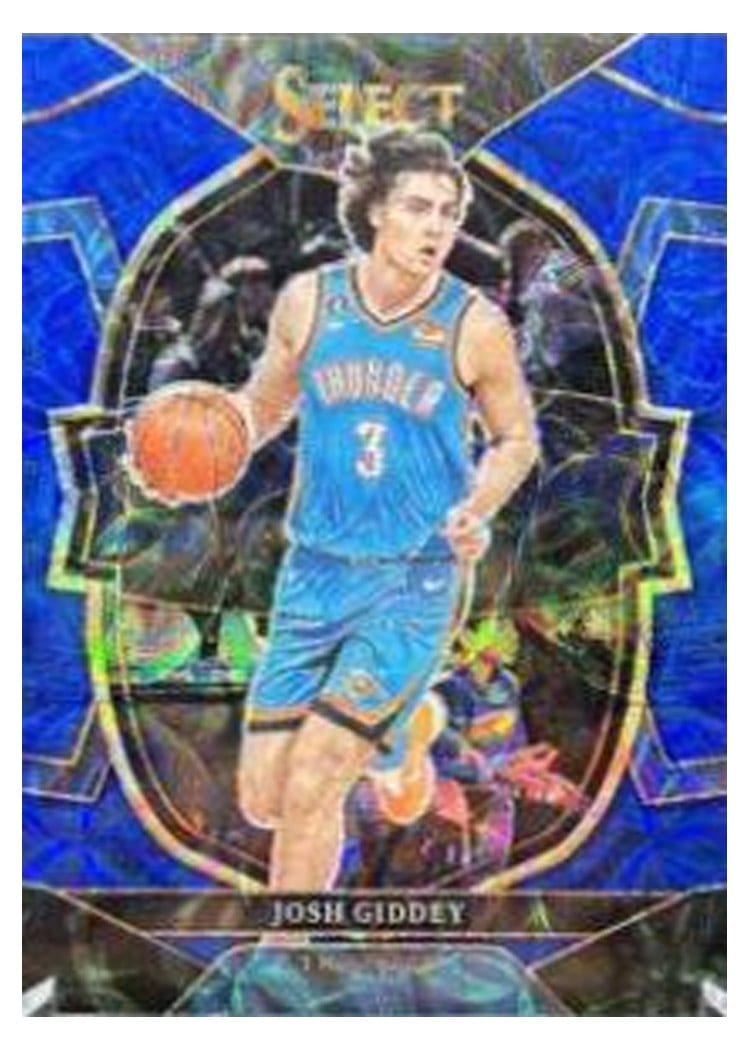 2022-23 Panini Select Base Set Josh Giddey #60 card