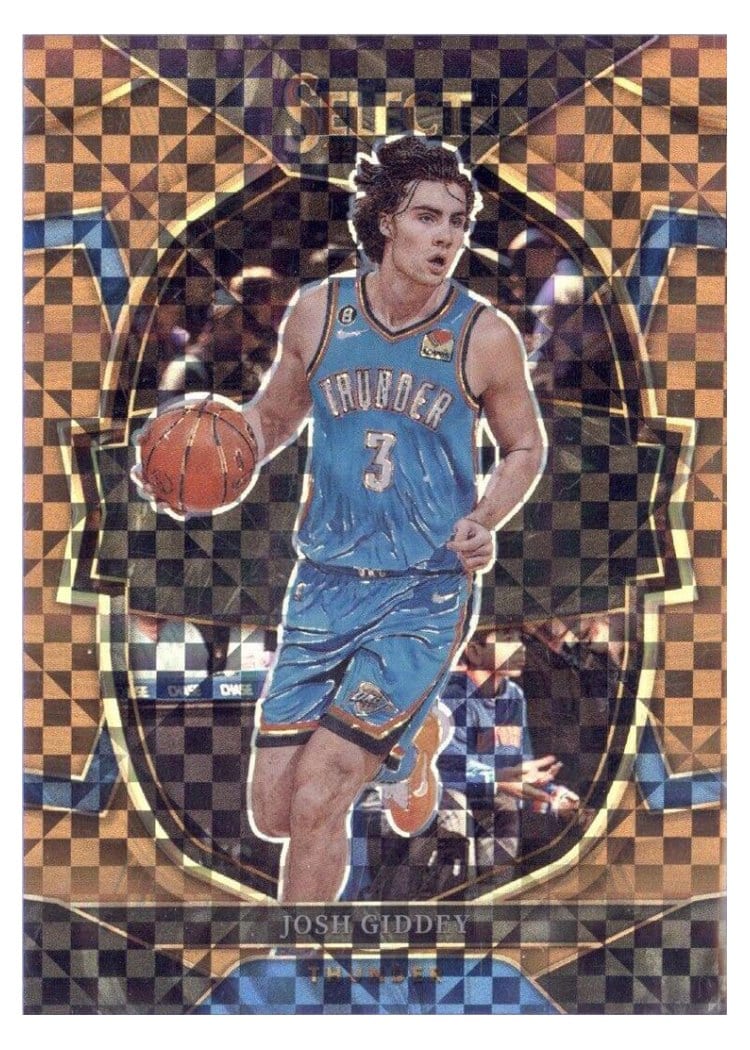 2022-23 Panini Select Base Set Josh Giddey #60 card