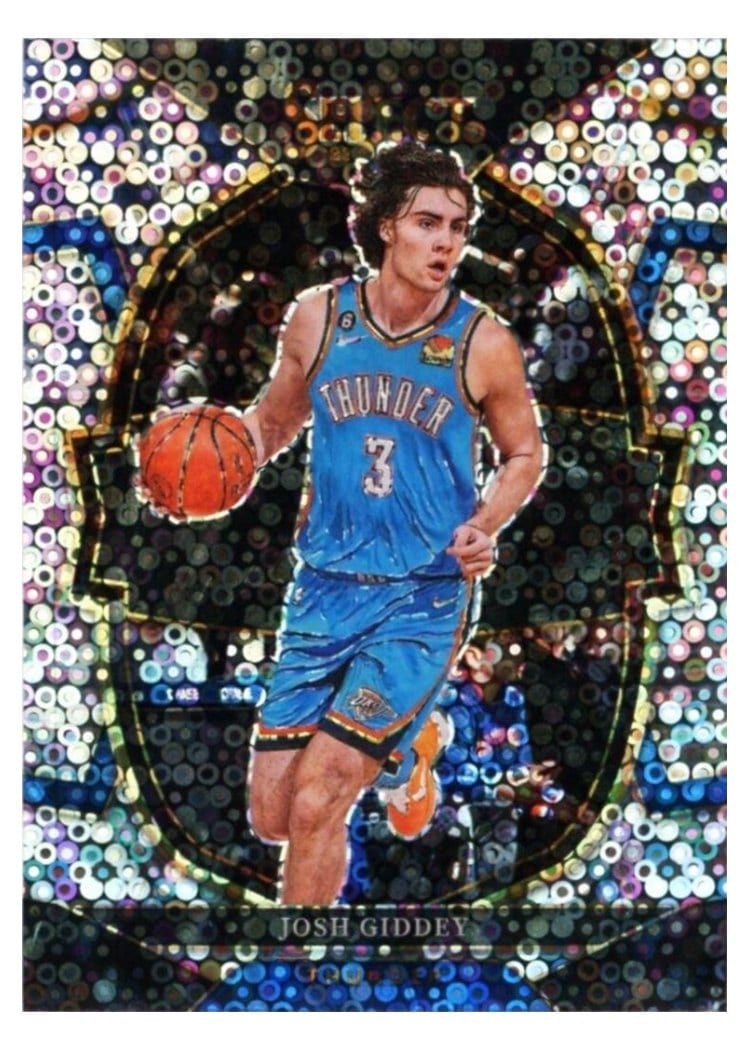2022-23 Panini Select Base Set Josh Giddey #60 card