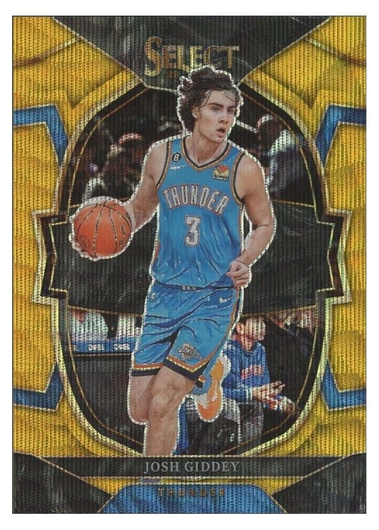 2022-23 Panini Select Base Set Josh Giddey #60 card