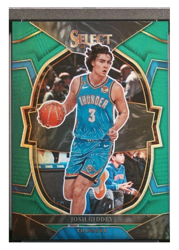 2022-23 Panini Select Base Set Josh Giddey #60 card