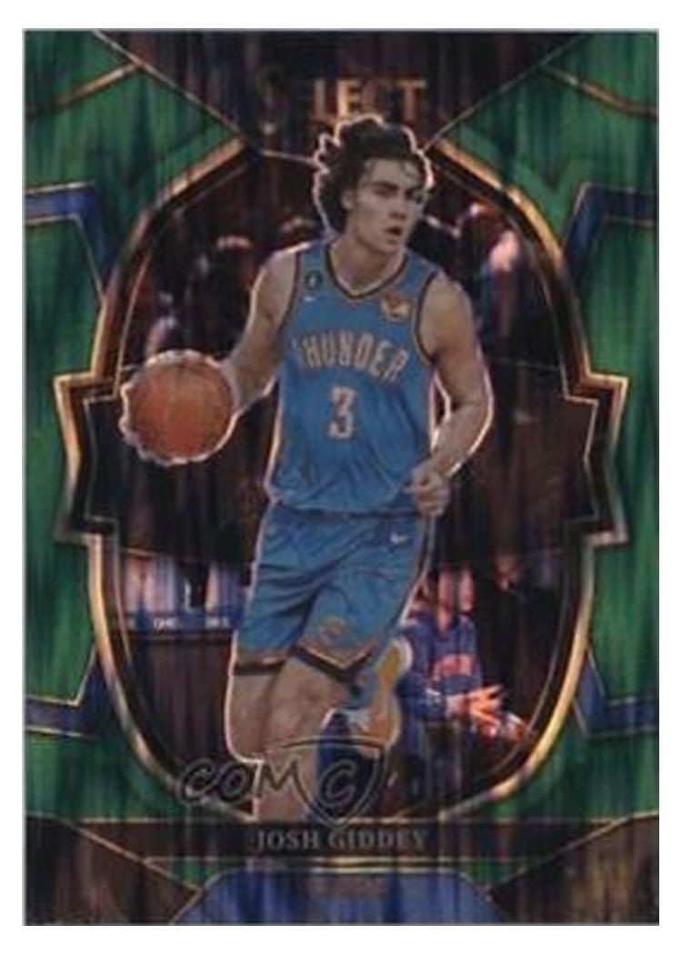 2022-23 Panini Select Base Set Josh Giddey #60 card