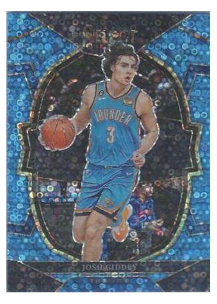 2022-23 Panini Select Base Set Josh Giddey #60 card