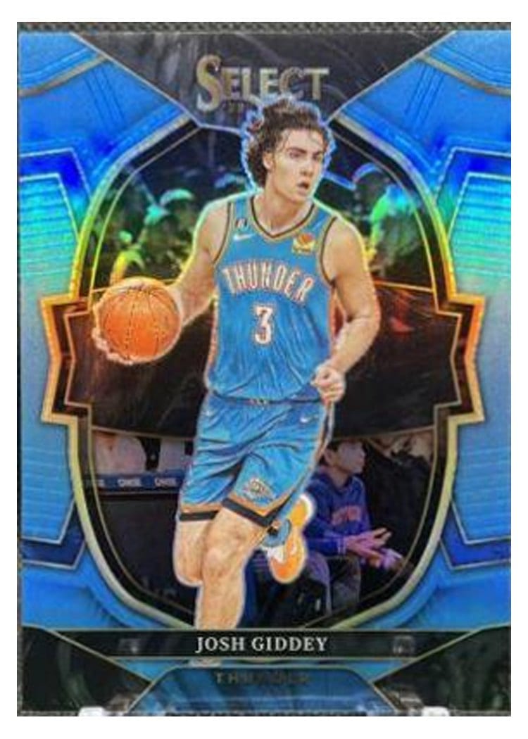 2022-23 Panini Select Base Set Josh Giddey #60 card