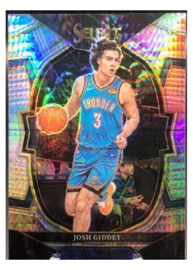 2022-23 Panini Select Base Set Josh Giddey #60 card