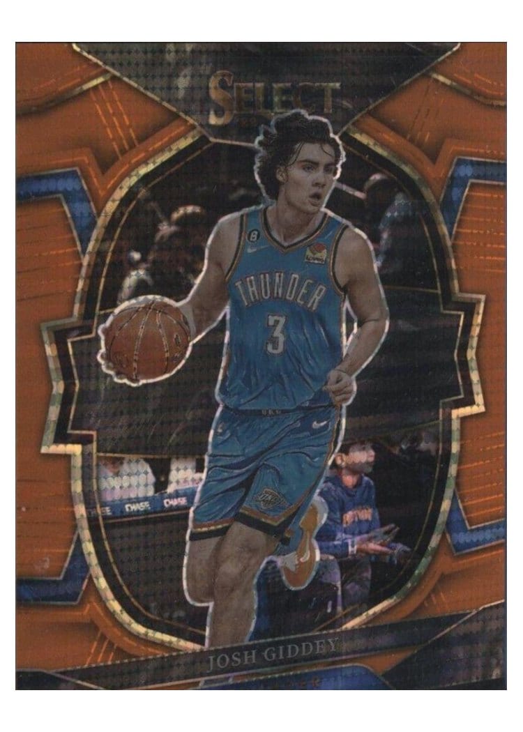 2022-23 Panini Select Base Set Josh Giddey #60 card