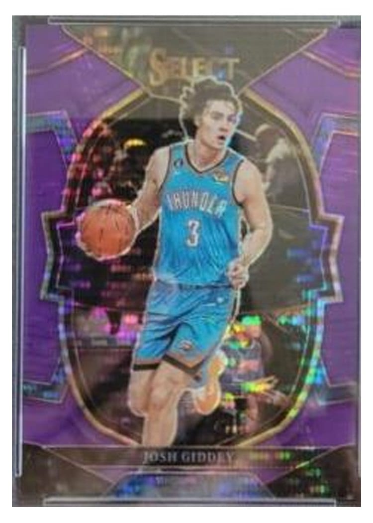 2022-23 Panini Select Base Set Josh Giddey #60 card